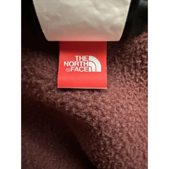 VTG The North Face Men's Maroon Full-Zip Fleece Jacket Size XL - Picture 13 of 13